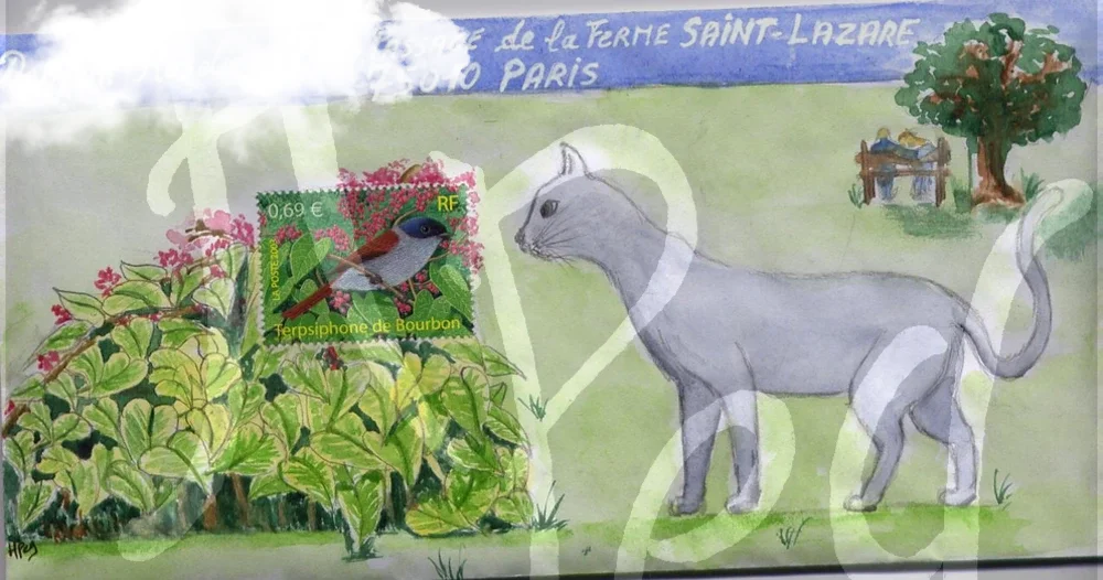 Art Postal Parc et animaux