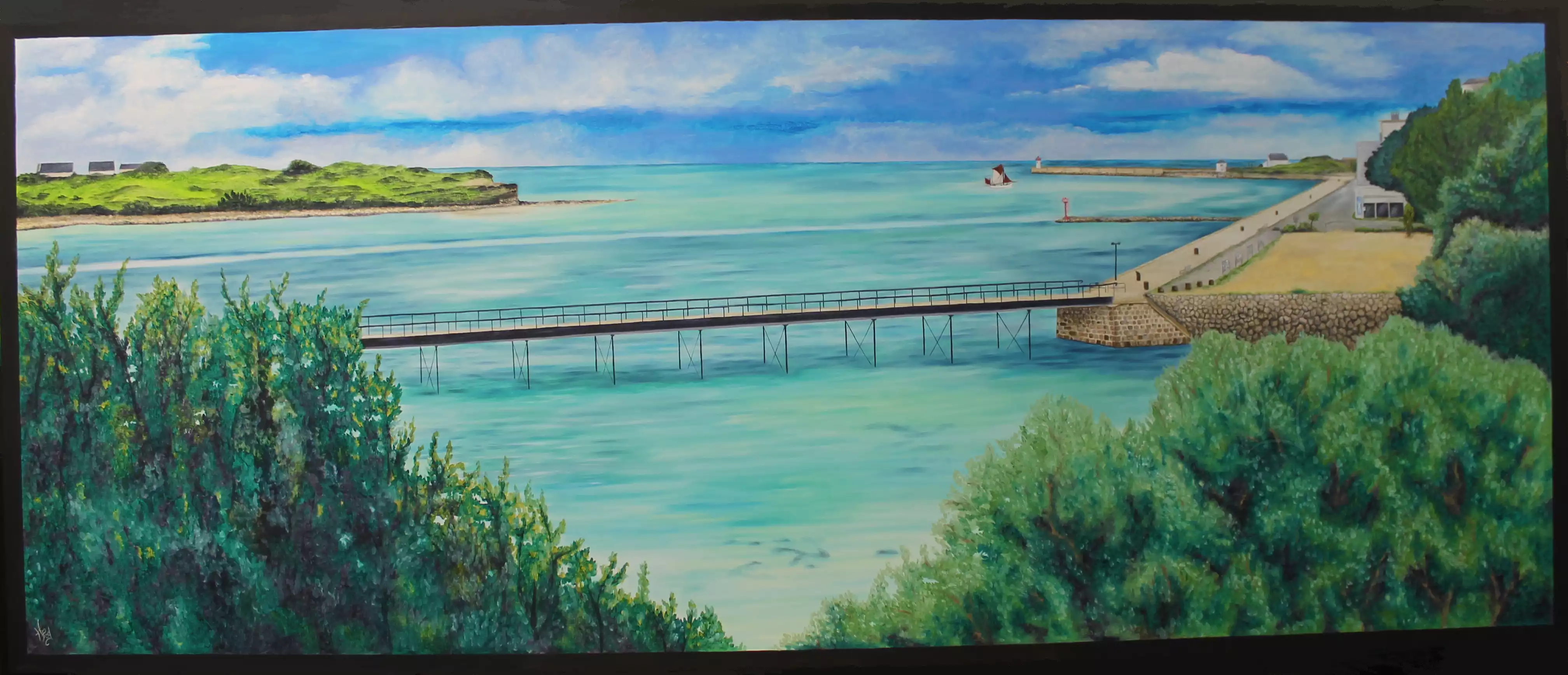 Une Passerelle dans le Cap-Sizun